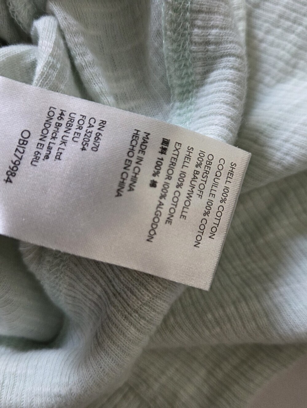 Anthropologie Damiana Pullover Heathered Mint Green Long Sleeve Knit Top XS - Picture 7 of 12